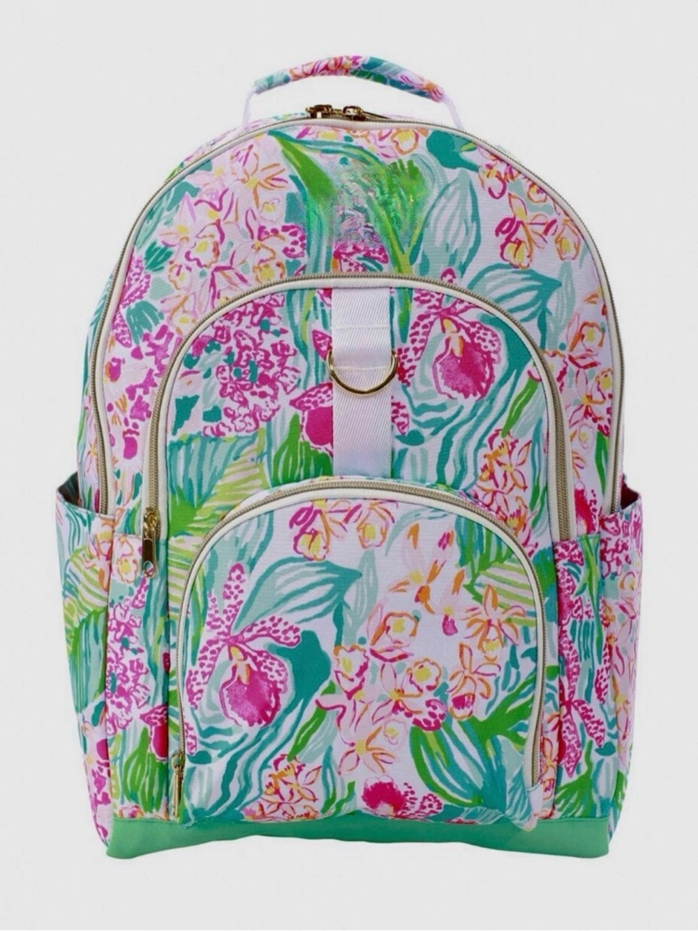 POTTERY BARN KiDS LILY PULITZER Tropical Floral Backpack in Teal & Pink